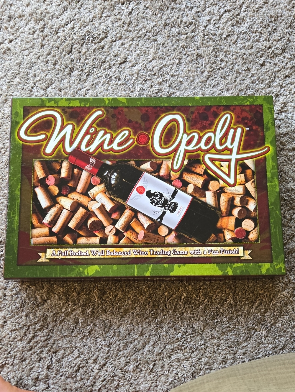 Wine-Opoly Board Game - Green Box